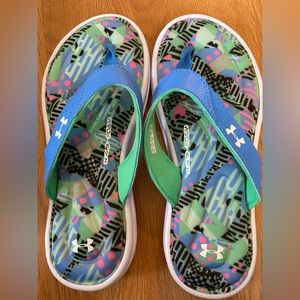Under Armour flip flops